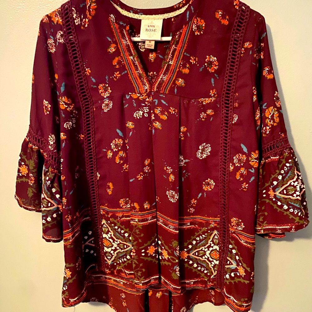 Knox Rose Floral Top